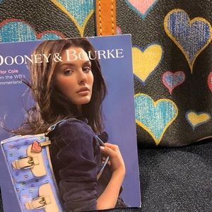 Purse smaller in size with adorable hearts 101/2 wide 10 tall